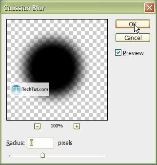 Create Gloosy orb in Photoshop