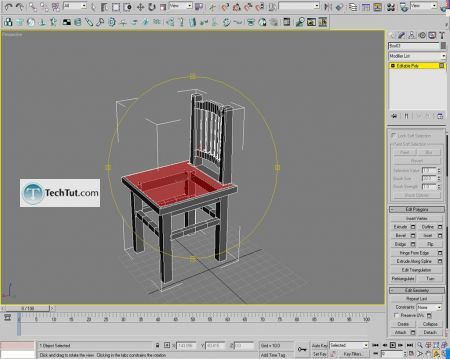 Tutorial Creating a chair object in 3D max part 2 12