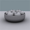 Create apple bowl in 3D max
