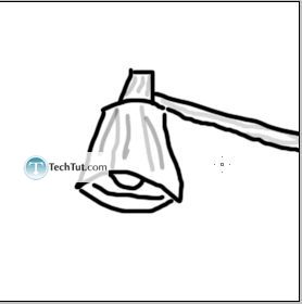 Drawing a Lamp Tutorial done in Photoshop
