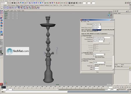 Tutorial Texture and render hookah 1