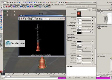 Tutorial Texture and render hookah 5