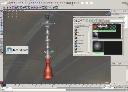 Tutorial Texture and render hookah 8