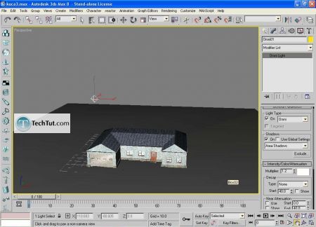 Tutorial Low poly house done in 3D max part 4 16