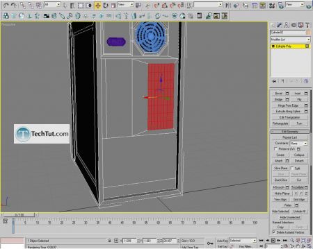 Tutorial Computer case object in 3D max part 3 7