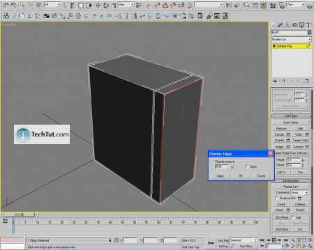 Tutorial Computer case object in 3D max part 1 4