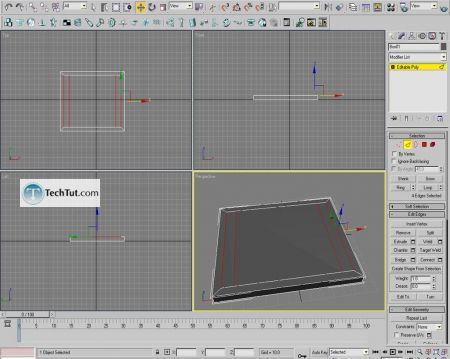 Tutorial Learn how to create table in 3D studio max 12