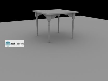 Tutorial Learn how to create table in 3D studio max 1