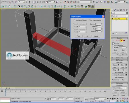Tutorial Creating a chair object in 3D max part 1 10