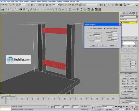 Tutorial Creating a chair object in 3D max part 2 4