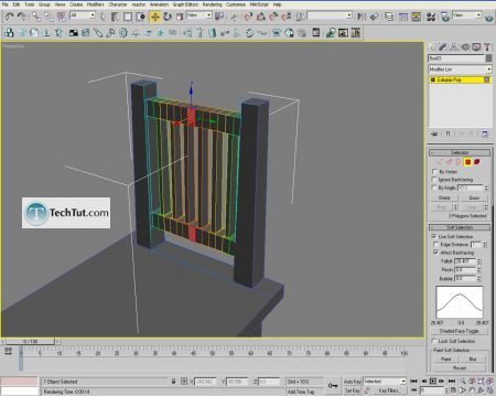 Tutorial Creating a chair object in 3D max part 2 7