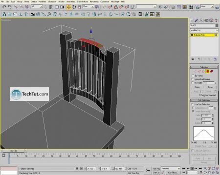 Tutorial Creating a chair object in 3D max part 2 8