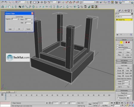 Tutorial Creating a chair object in 3D max part 1 8