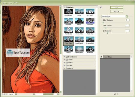 turn photo into sketch in photoshpo