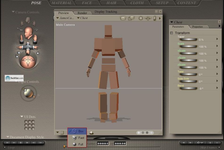 Poser tools for changing poses
