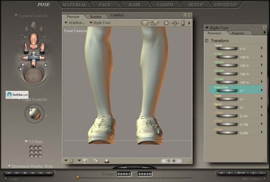 Using items from poser library