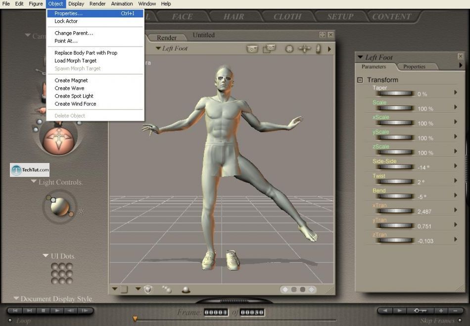 Using items from poser library