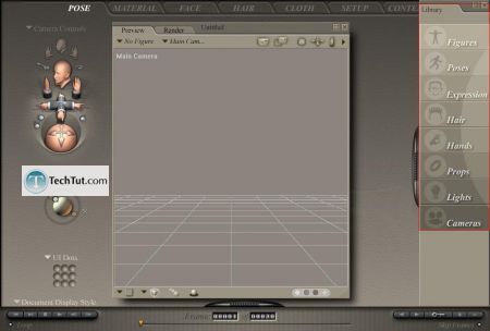 Tutorial Using items from poser library part 1 1