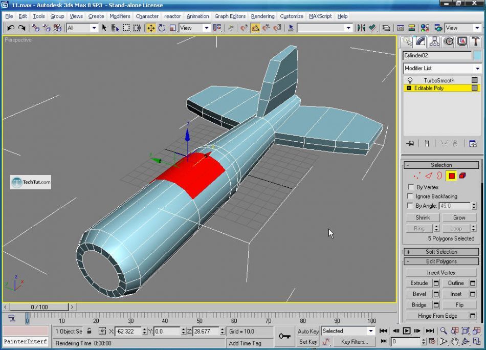 How to create airplane model