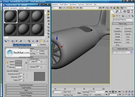 Tutorial Create airplane model part 4 2