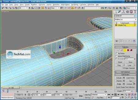 Tutorial Create airplane model part 3 6