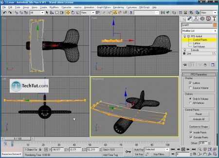 Tutorial Create airplane model part 4 6