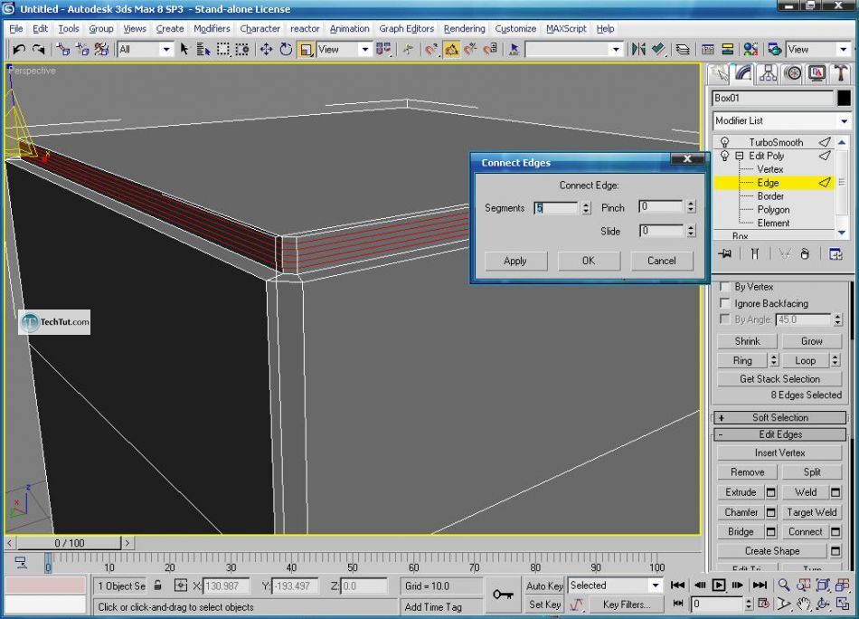 Lipstick model in 3D max