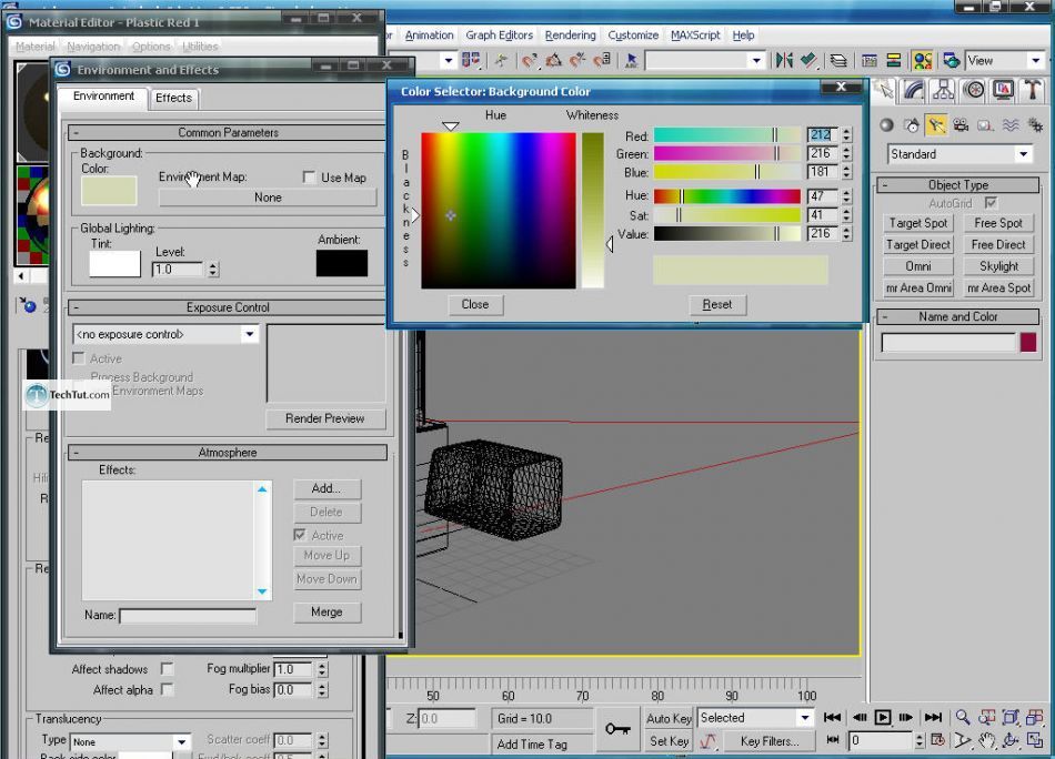 Lipstick model in 3D max