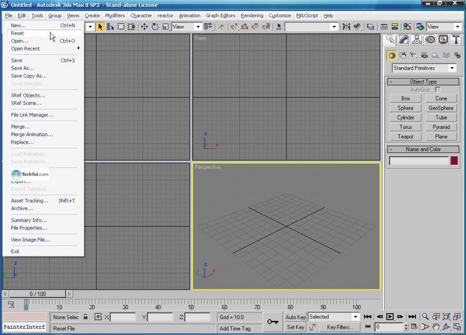 How to create glasses in 3D max