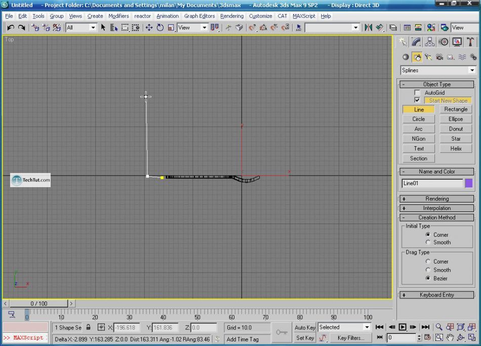 How to create glasses in 3D max