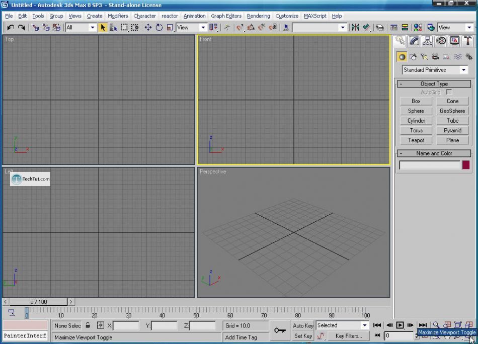 How to create glasses in 3D max