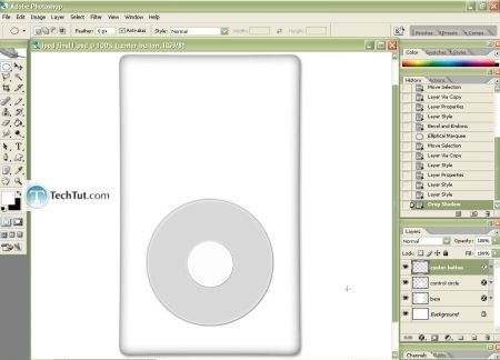 Tutorial Create iPod using Photoshop part 2 8