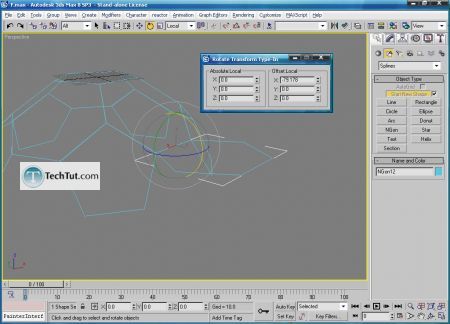 Tutorial From one half to full object using mirror 4