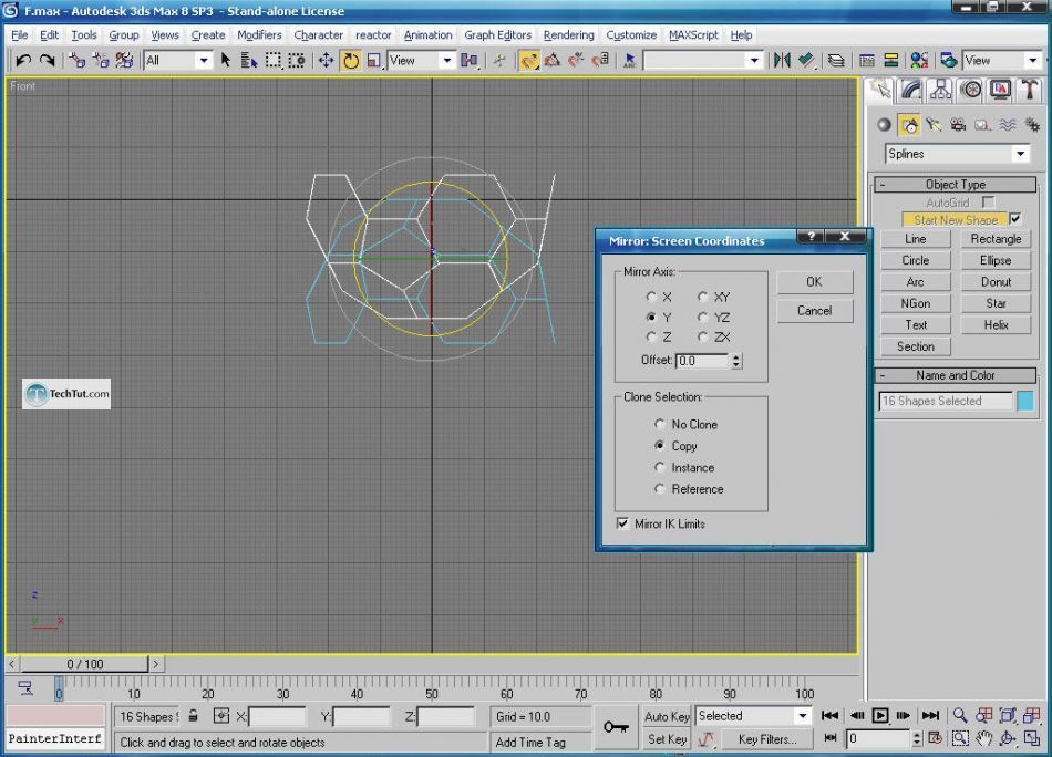 Create a soccer ball in 3D studio max