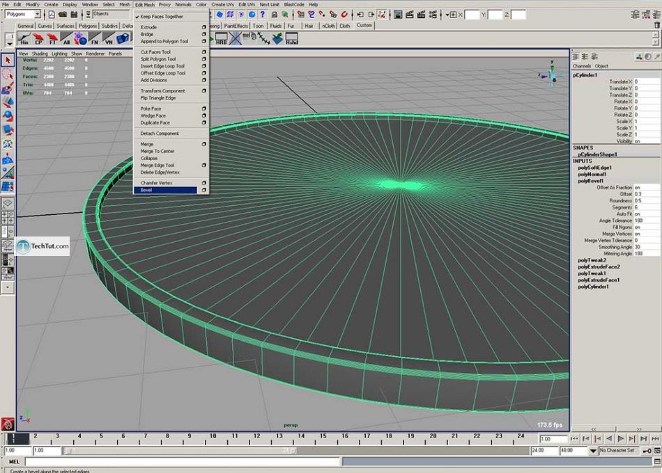 How to create a coin using maya