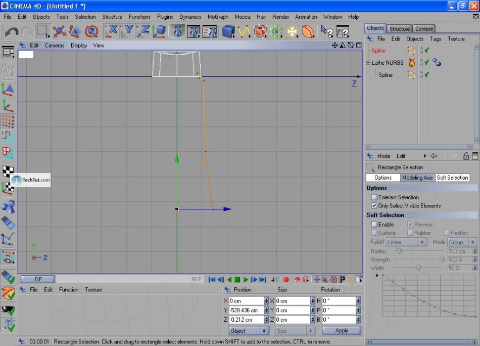 How to create a cream tube in Cinema 4D