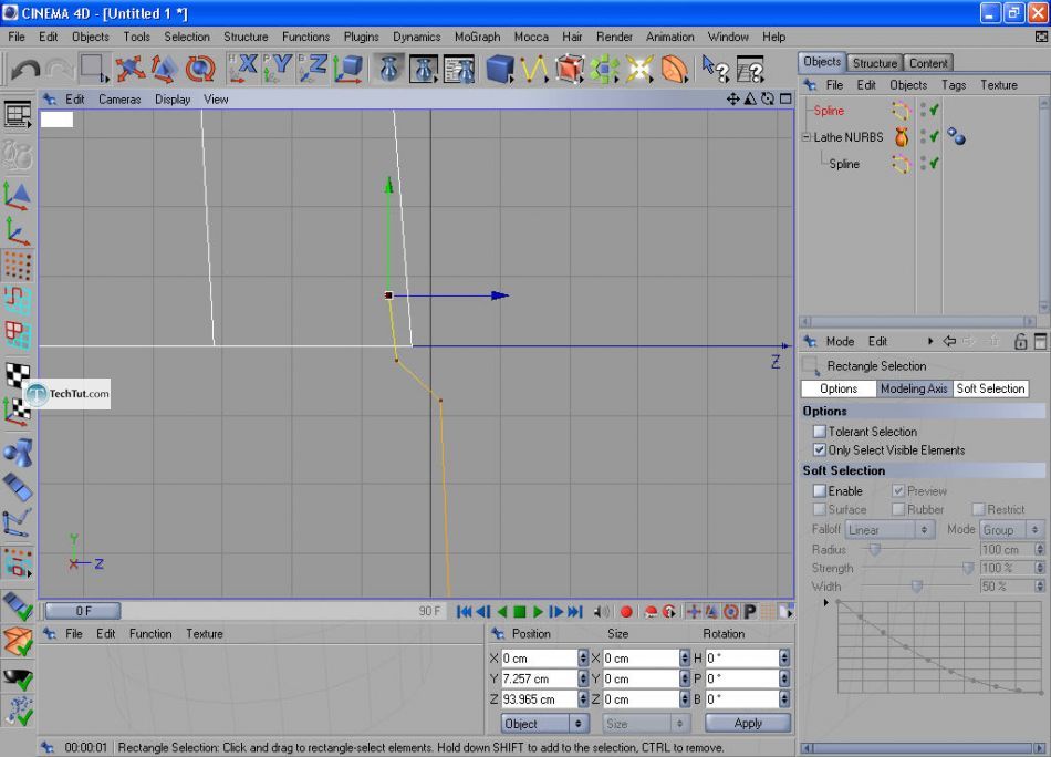 How to create a cream tube in Cinema 4D