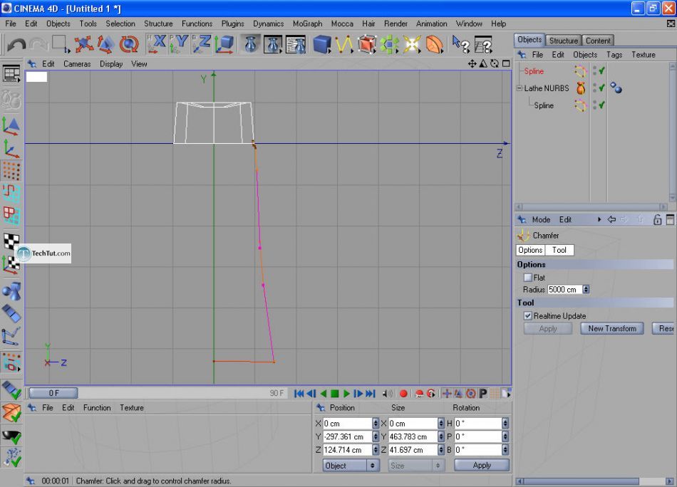 How to create a cream tube in Cinema 4D
