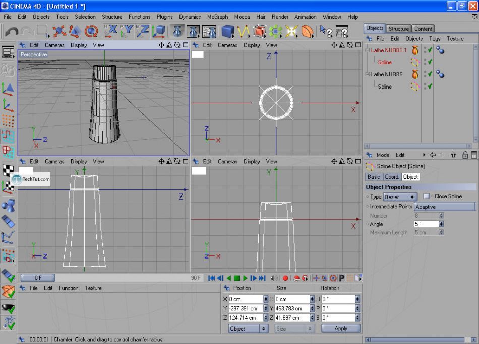 How to create a cream tube in Cinema 4D