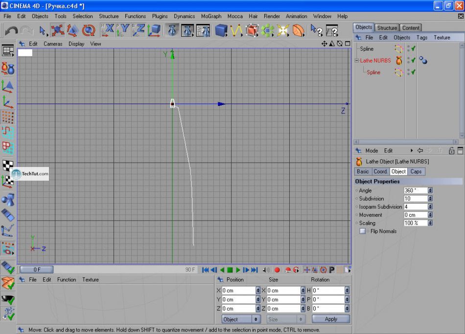 How to create a simple pen in Cinema 4D