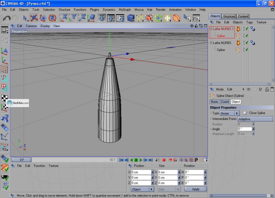 How to create a simple pen in Cinema 4D