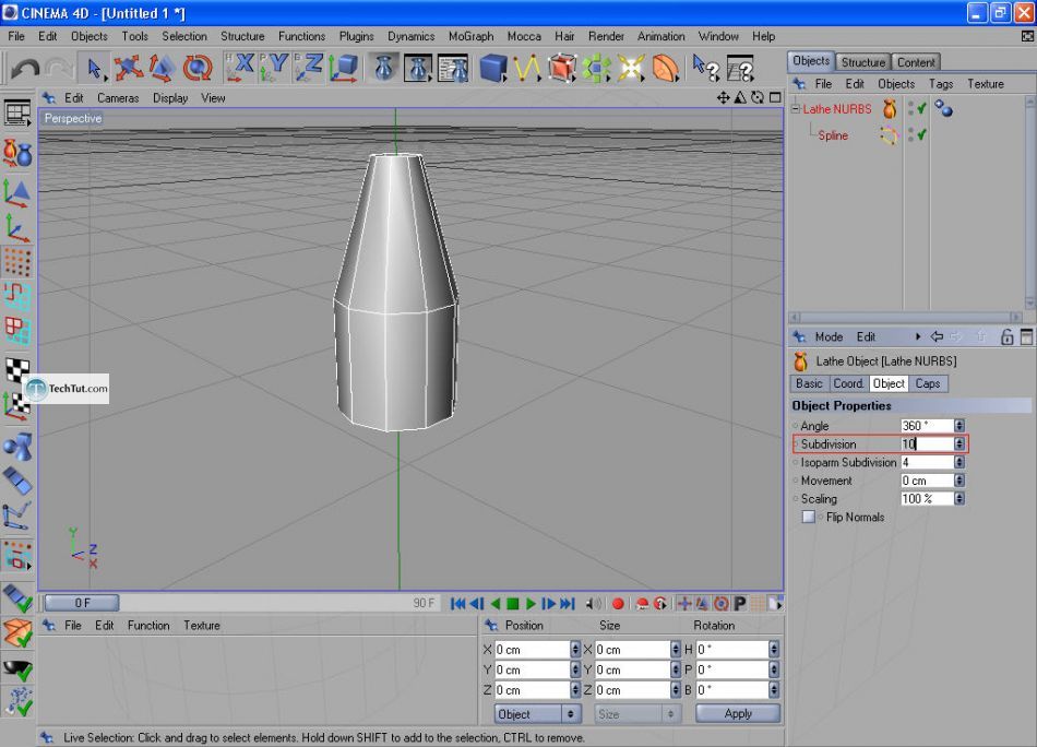 How to create a simple pen in Cinema 4D