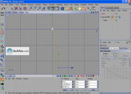 Tutorial Nurbs and modeling pen in Cinema 4D 2