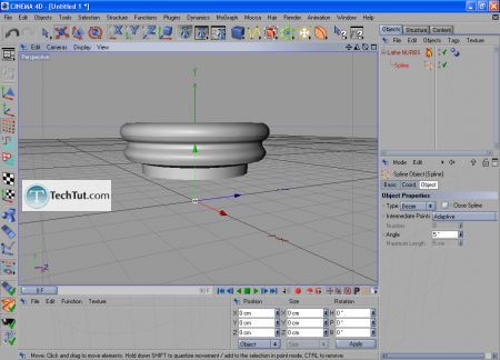 Tutorial Sugar bowl model shape 10